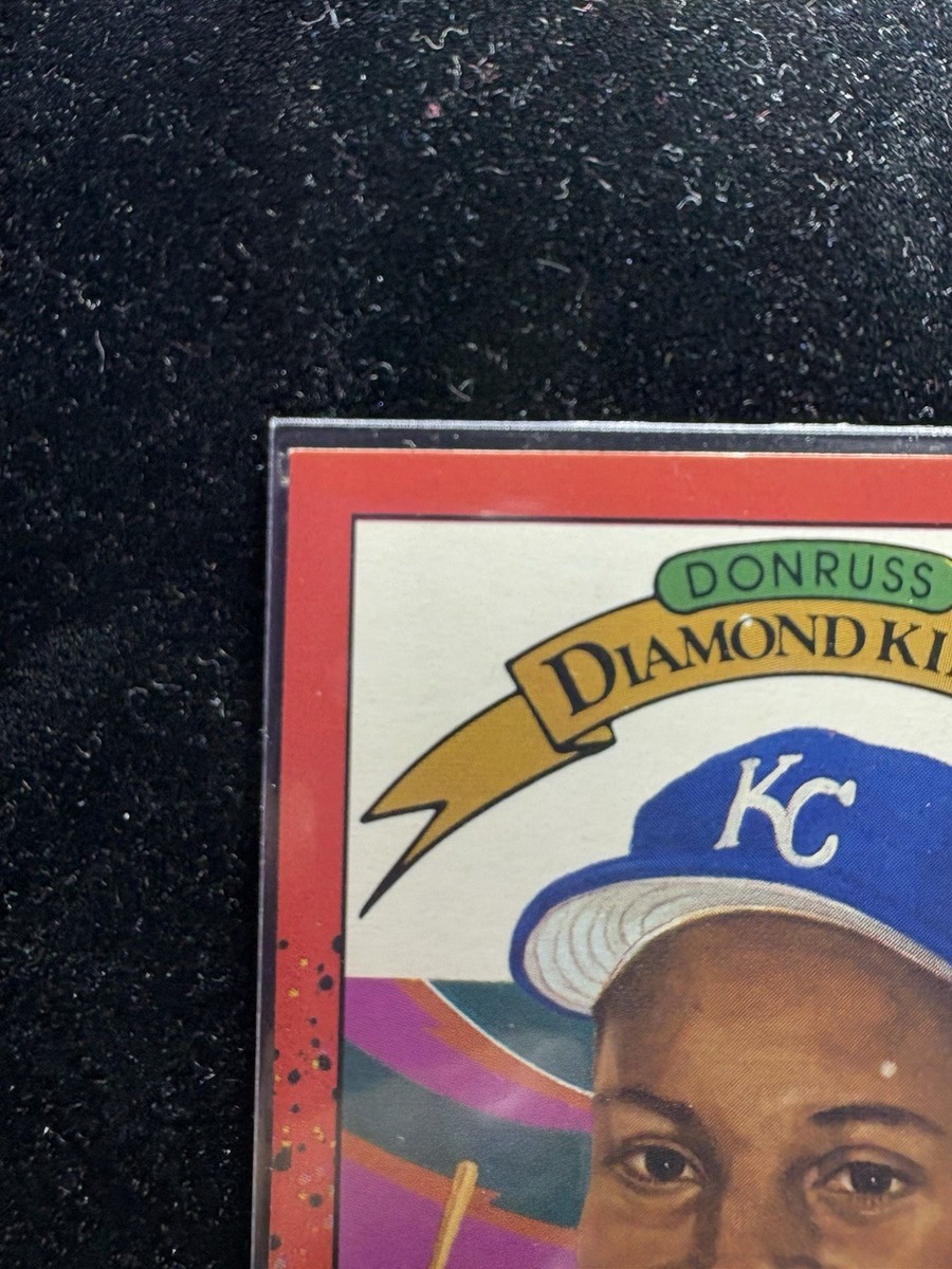 1989 Bo Jackson Donruss Diamond Kings #1 Baseball Card Multi Error