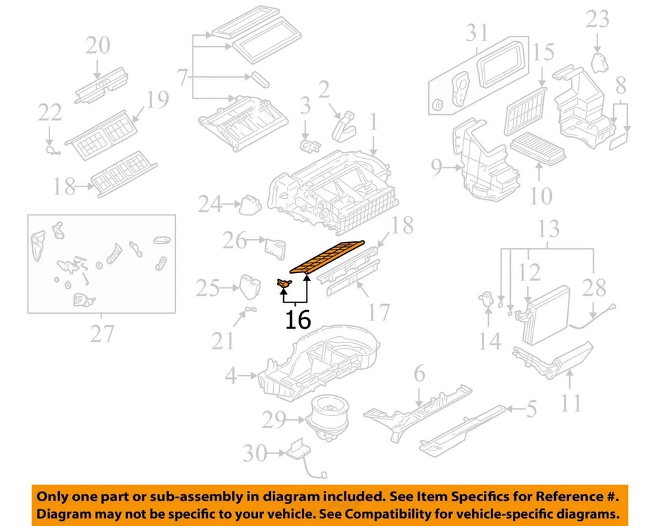 2001-2005 CHEVROLET OLDSMOBILE VENTURE SILHOUETTE VALVE TEMP 10302731 - NOVO FABRICANTE DE EQUIPAMENTO ORIGINAL - Imagem 3 de 4