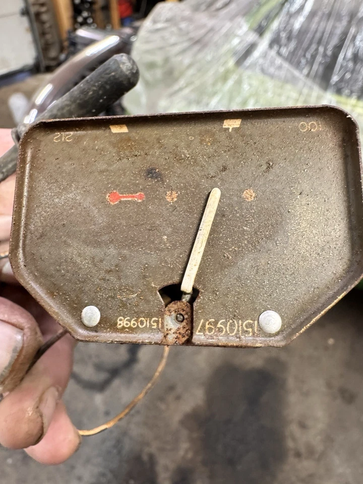 1940 1941 1942 1946 Chevrolet GMC Truck Working Original Temperature Gauge Temp - Image 2 of 4