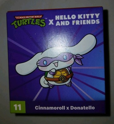 Teenage Mutant Ninja Turtles Hello Kitty Donatello *RARE* Collectible Figure NIB