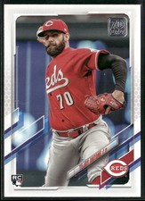 2021 Topps #333 Tejay Antone RC Rookie Card. rookie card picture