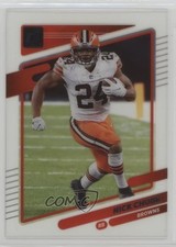 2021 Panini Clearly Donruss Nick Chubb #12 13rw
