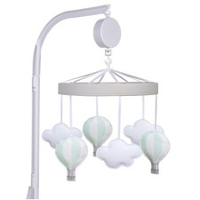 Sammy and Lou Hot Air Balloon Musical Crib Mobile for Baby Nursery