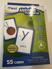 Mead Alphabet Flashcards- Build Reading Readiness. Teacher Approved 