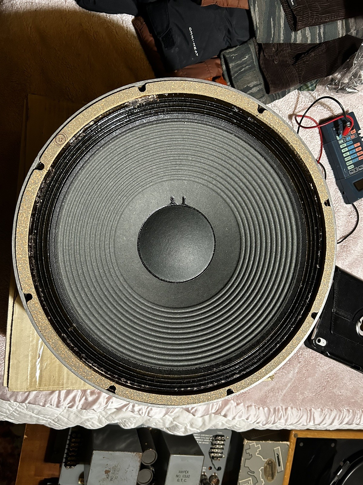 Jbl D140r Speaker 15” 8 Ohm 8.8 Measured Woofer Reconed #159