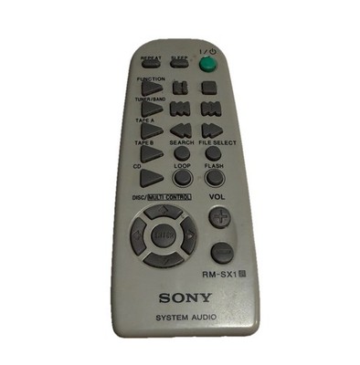 Sony RM SX1 Remote Control for MHC NX1 MHC NX3 MHC NX5 MHC NX7 MHC NX9 Tested
