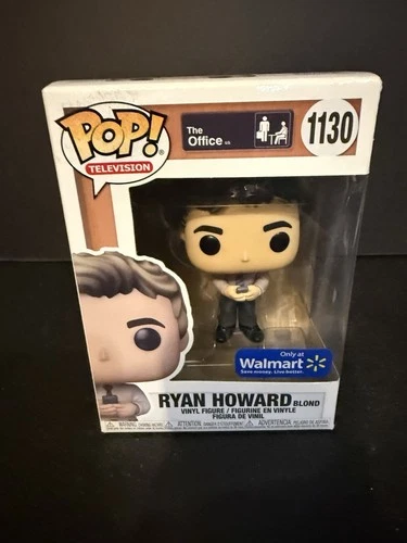 FUNKO POP ! RYAN HOWARD BLOND 1130 WALMART EXCLUSIVE THE OFFICE S01