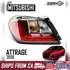 Left LH Tail Light Rear Lamp Fits 2020-2022 Mitsubishi Mirage G4 Sedan