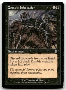 Zombie Infestation #170 Odyssey Magic: The Gathering
