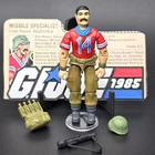 Gi Joe 1985 Bazooka 100% Complete w File Card Great Cond Vintage ARAH