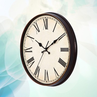 Wohnzimmer Uhr Große Wanduhr Vintage Nicht Tickende, Geräuschlose