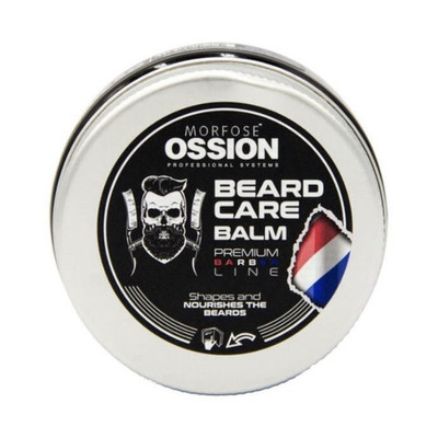 Morfose Ossion Premium Barber Line Beard Balm Shapes & Nourishes Silver