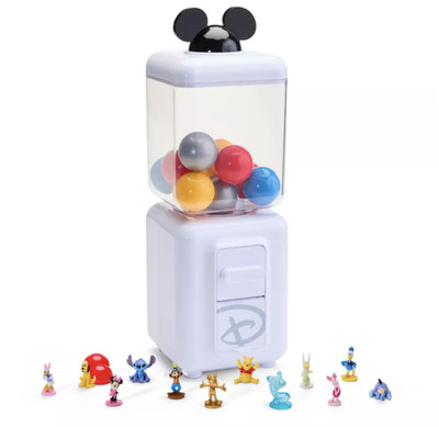 FAO Schwarz Disney Animation Vending Machine Play Market Stand Toy