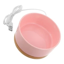  Constant Temperature Heating Cat Bowl Heated Water Animal Outdoors for