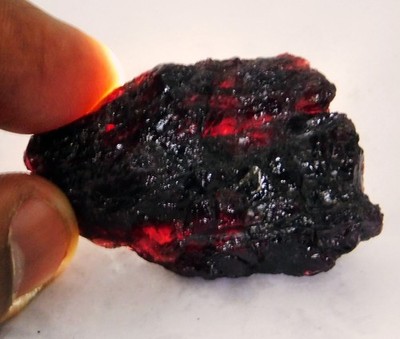 Untreated 134.30 Ct Extremely Rare Natural Red Painite Certified AA+ Facet Rough