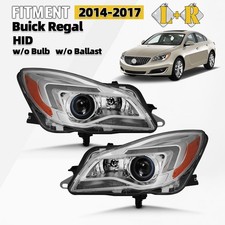 For 2014-2017 Buick Regal Hidxenon Projector Headlight Wo Bulb Leftright Pair For 2014-2017 Buick Regal Hidxenon Projector Headlight Wo Bulb Leftright Pair