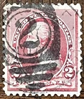 1890 US STAMP COLLECTION # 219D USED LAKE COLOR