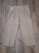 Van Heusen Men's Dress Pants Size 40x29 Beige Comfort Stretch