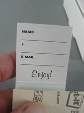 CALLING CARD NAME # CALL ME ST. PAULI GIRL BEER LOT 50 🔥 MATCHBOOKS BRAND NEW