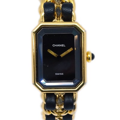 Chanel Premiere Watch #S Quartz U.R.48097 PLAQUE OR G 20M 67798 | eBay