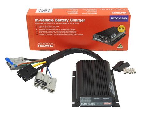 Redarc DC DC Battery Charger vehicle Solar 25 Amp BCDC1225D Quick connect 12 V - Picture 7 of 8