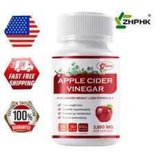 ▶ Apple Cider Vinegar Capsules - 3000mg with The Mother ACV Vegan Keto Pills