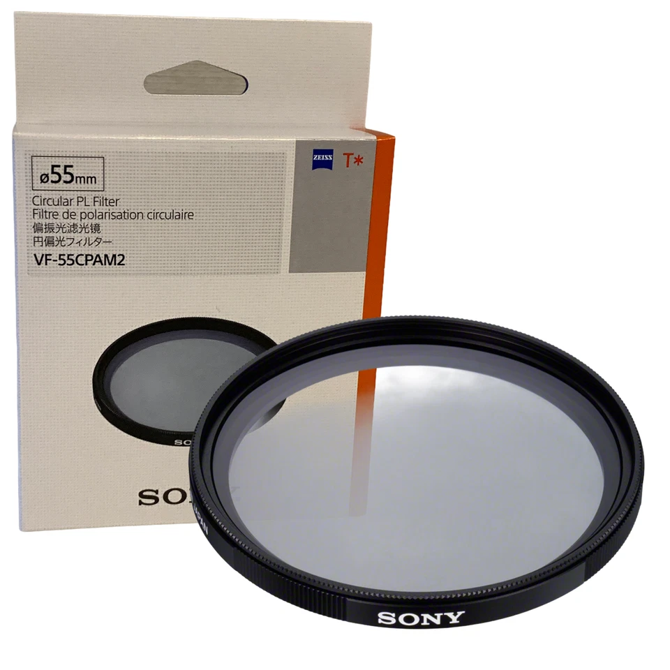 New SONY 55mm Circular Polarizer Filter VF-55CPAM2 Carl Zeiss - Image 4 of 4