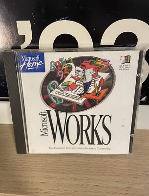 Microsoft Works   Multimedia Edition   Version 3.0   CD for Windows 1994