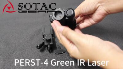 PERST- 4 Aiming IR Green Laser Sight Optics w/ Tactical Switch