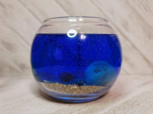 Ocean Gel Candle | Handmade & Highly scented Seascape Gel Candle - Picture 7 of 8