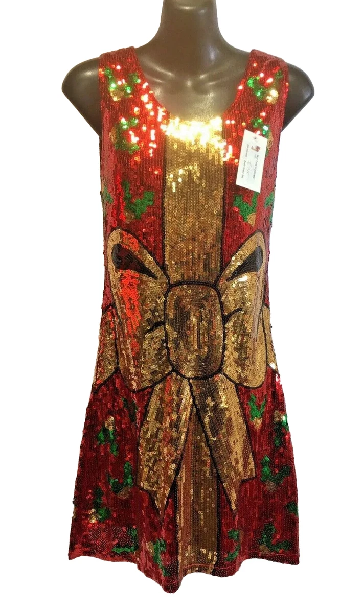 sequin christmas dress