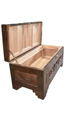 Antique Chinese Camphor Chest Trunk, Asian Inspired