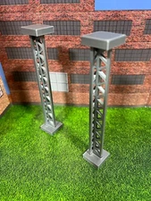 O Scale Narrow Support Trestles for Track, Buildings and Other Structures - 6 IN