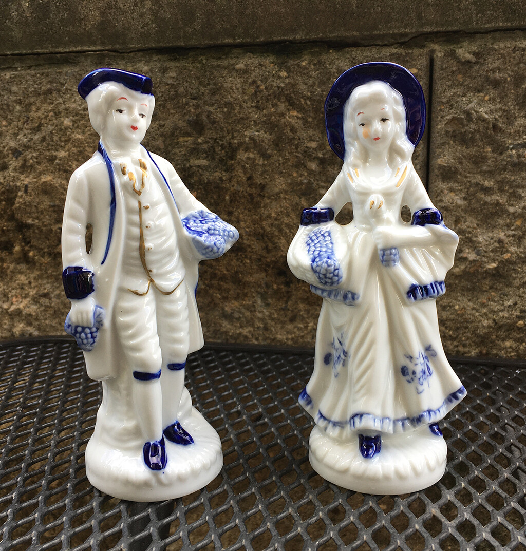 antique! Porcelain figurines eBay