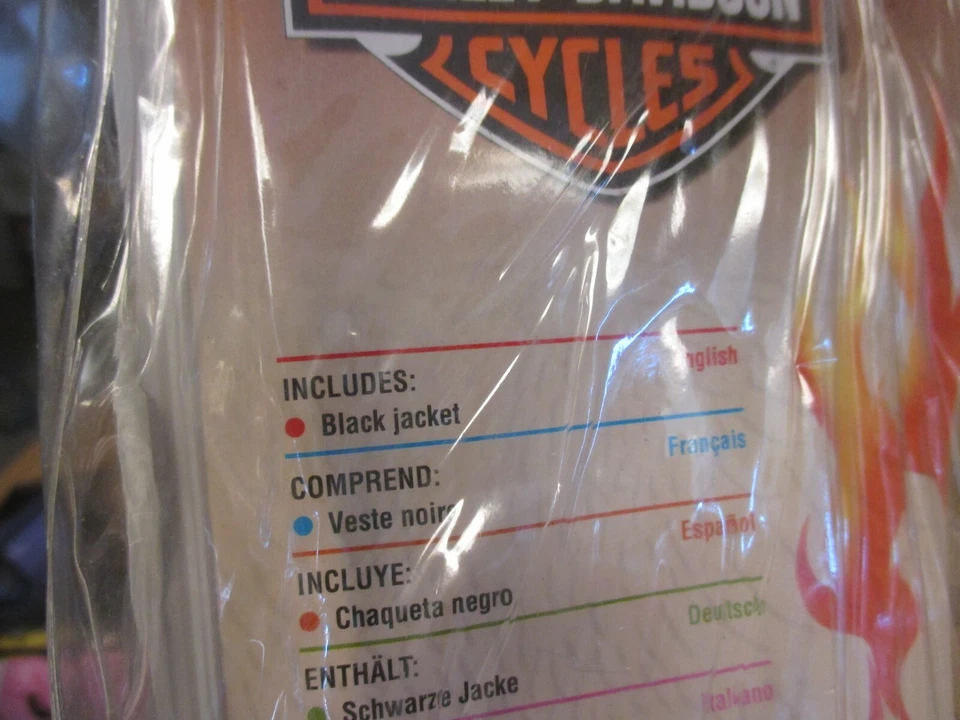 Chaqueta Moto Harley Davidson Halloween Disfraz Niño Rubíes 883274 Juventud 4-6 Foto 3 de 4