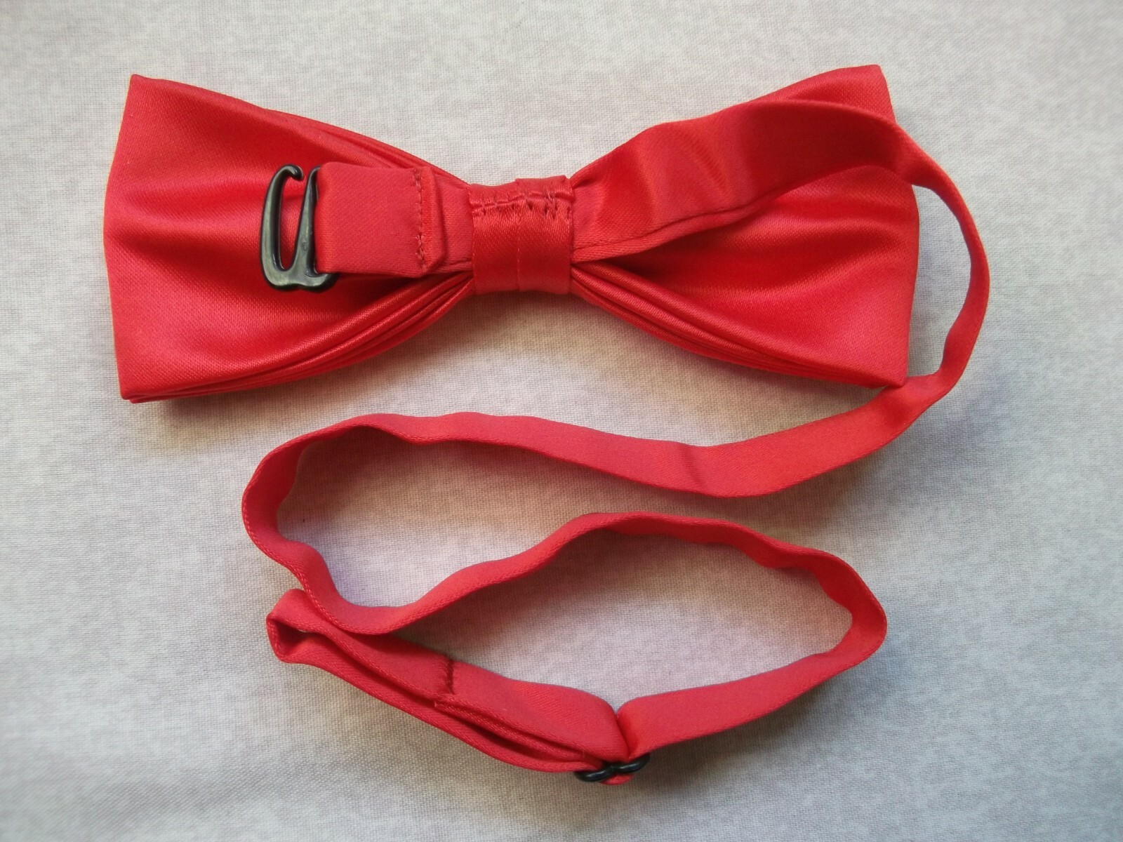 Vintage Bow Tie Mens Retro Dickie Bowtie Adjustable 1990s Pillar Box