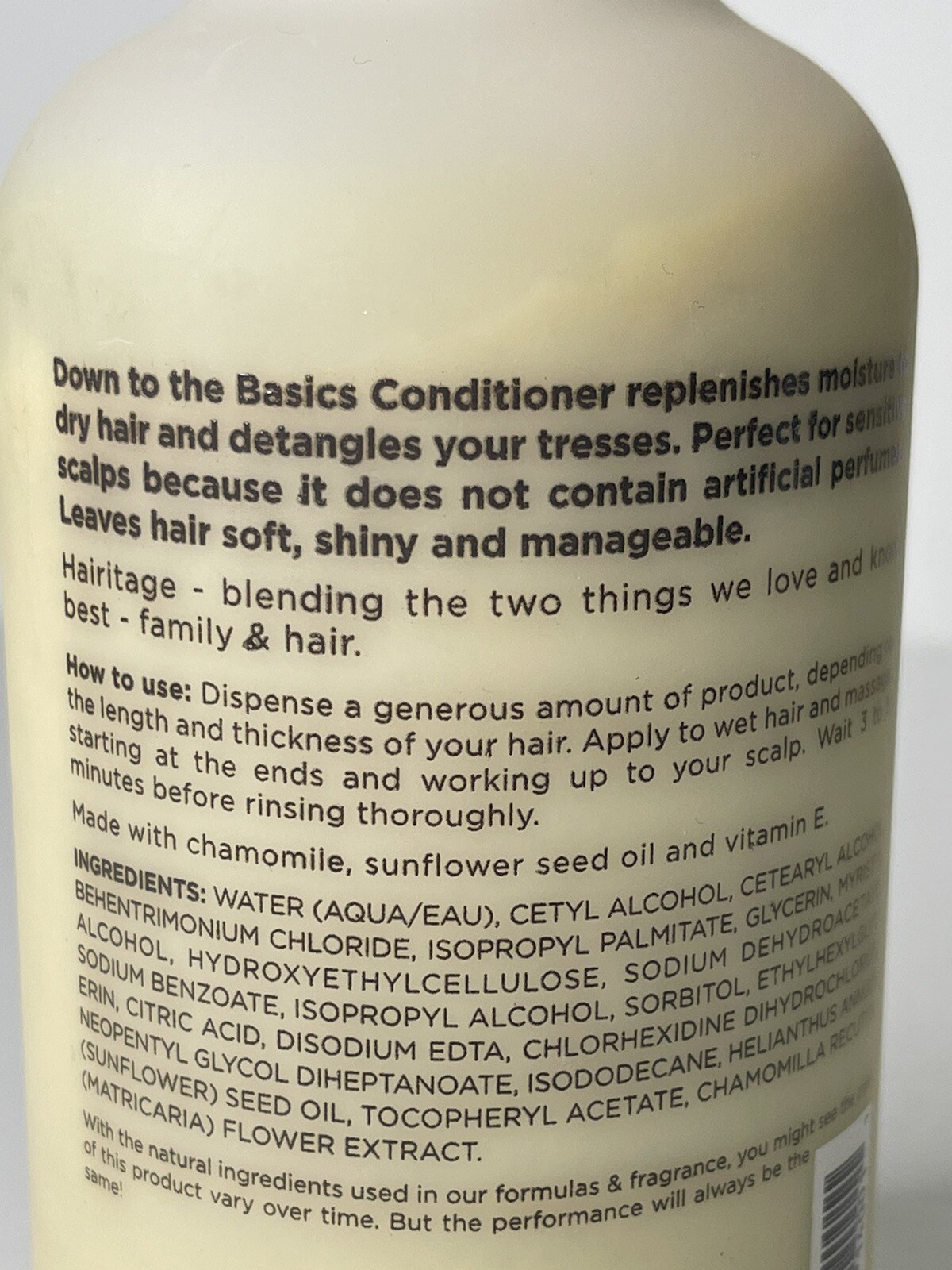 2 Hairitage By Mindy McKnight Fragrance Free Conditioner 13oz. Pump