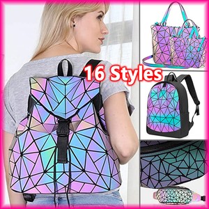 geometric design backpack