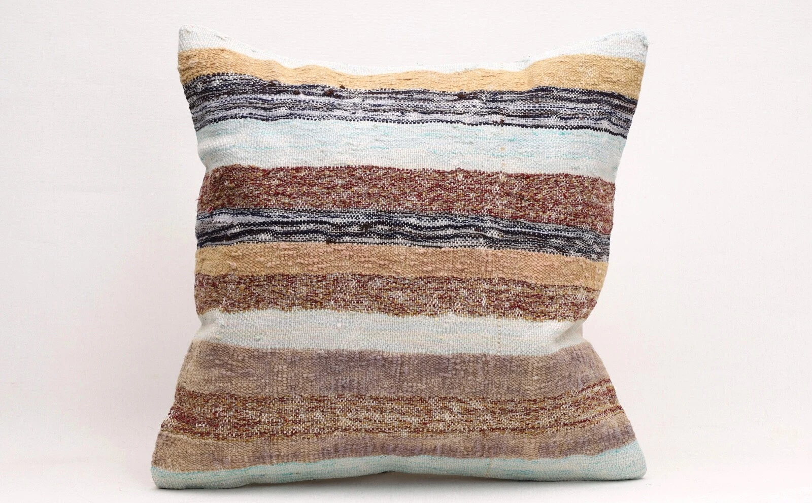 Kilim Pillow Cover, 16x16 in, Ethnic Pillow, Throw Pillow, Decorative Pillow