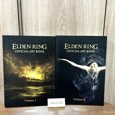 KADOKAWA ELDEN RING Volume I  II set OFFICIAL ART BOOK New
