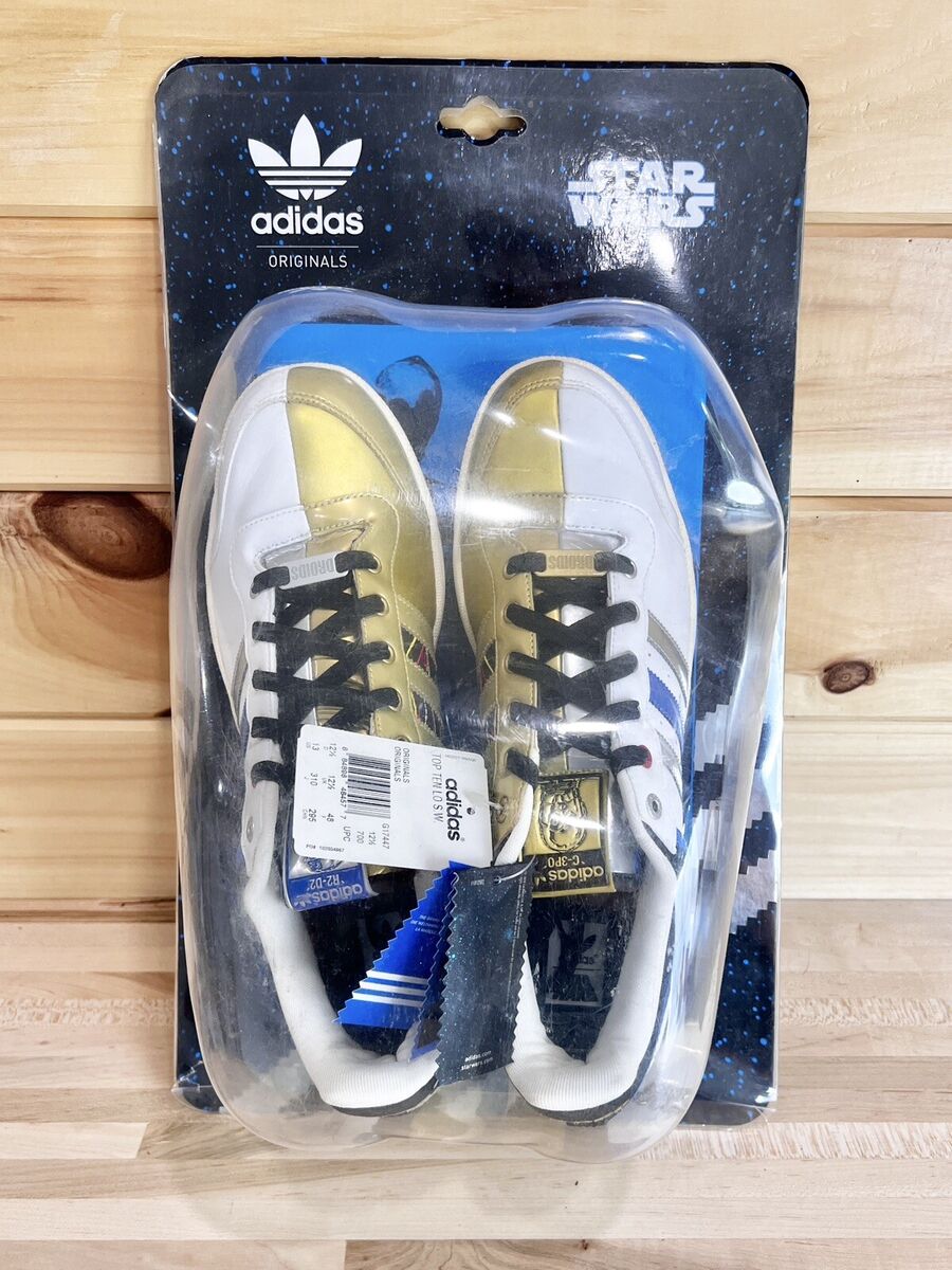 Adidas Originals Star Wars Top 10 3PO R2 D2 Sneakers Size 13 Adidas Originals Star Wars Top 10 3PO R2 D2 Sneakers Size 13