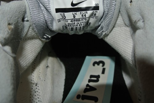 NEU NIKE ZOOM RIVAL BROTHER 2 GRÖSSE 10 METALLIC SILBER LIMETTE LEICHTATHLETIK SPIKES - Bild 10 von 11