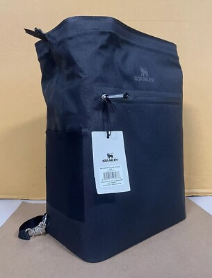 Stanley 20 Cans/14.8qt All Day Madeleine Midi Backpack Cooler - Jet Black *Read