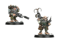 Warhammer 40k Ratling Sniper Team Blackstone Fortress Raus & Rein (2x minis)