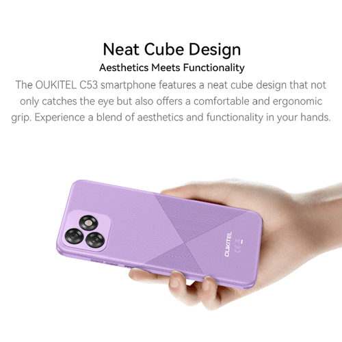 Oukitel C53 4G Smartphones 6,6 Zoll 8GB+64GB Android 14 4300mAh Ultradünner 13MP - Bild 10 von 21