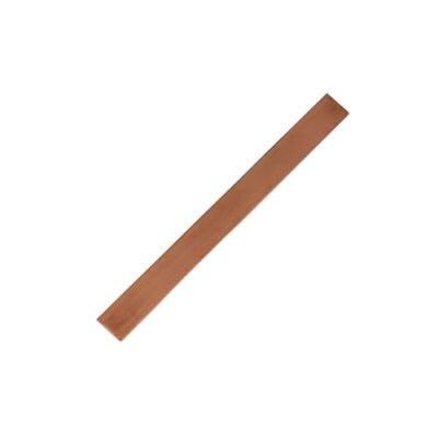 USA C110 Copper Bar - 1/8" X 1" X 12" Solid Flat Mill Stock, H02 Temper, Mill Finish, Made In USA-559844