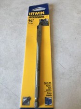 Irwin 88806 Speedbor Carbon Steel Hex Shank Wood Boring Bit 3/8 x 6 L in.