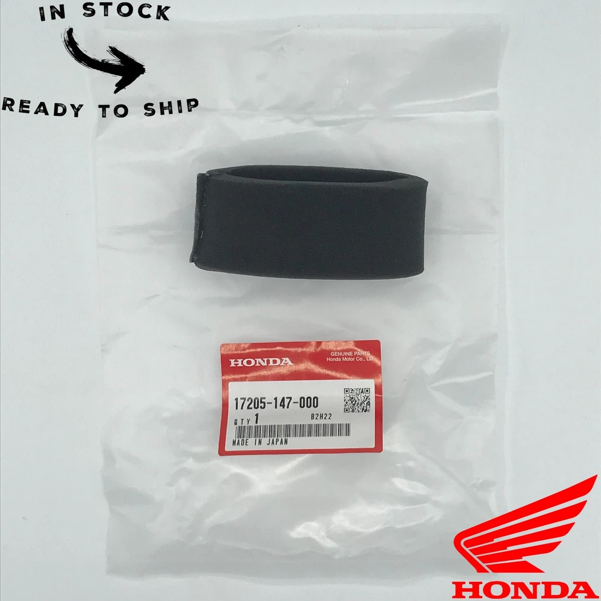 Honda Foam Air Filter Cleaner Element 17205-147-000 -77-80 NC50