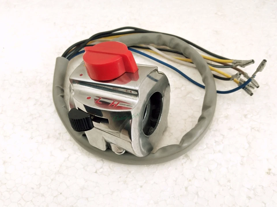 Honda ST90 TRAILSPORT CL125S SCRAMBLER Switch Low Light Dimmer RH Engine Cut - Image 2 of 4