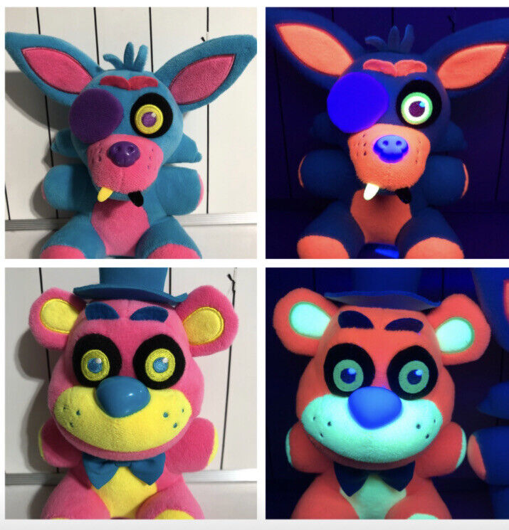 Funko Five Nights at Freddy's: Plush – Foxy Blacklight (Blue)